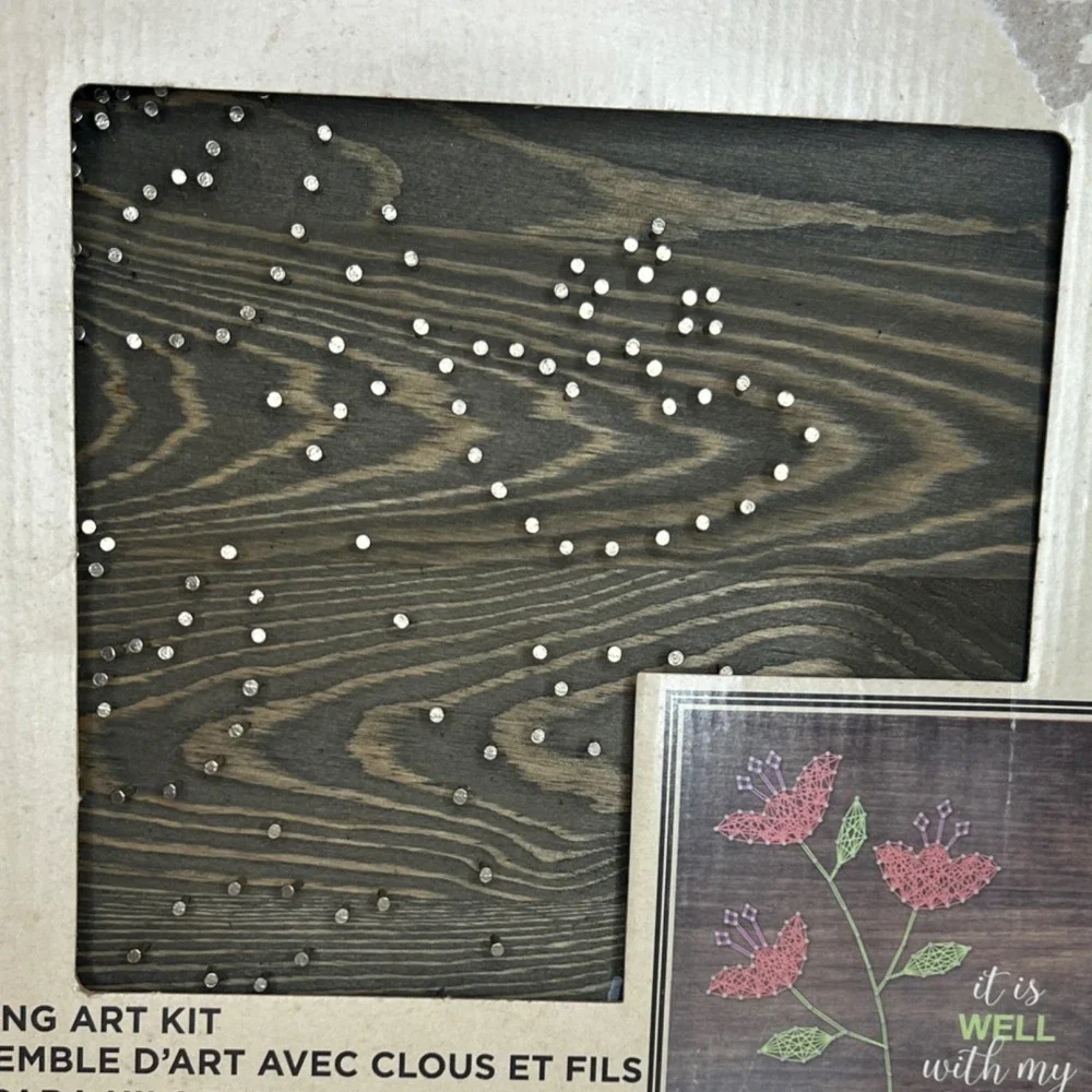 Hampton Art String Art Kit It Is Well With My Soul WD0202